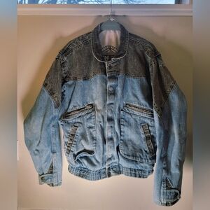 Vintage Grunge Jean Jacket By Dual Control